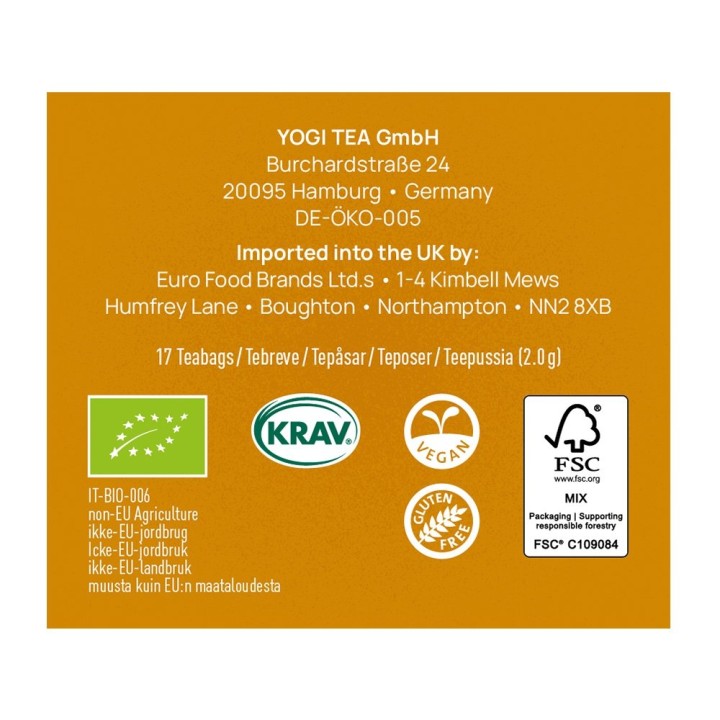 HIMALAYA CHAI Czaj z Himalajów BIO YOGI TEA - zdjęcie produktu