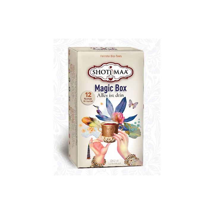 Zestaw Ajurwedyjskich Magicznych Herbat -12 saszetek, Shoti Maa