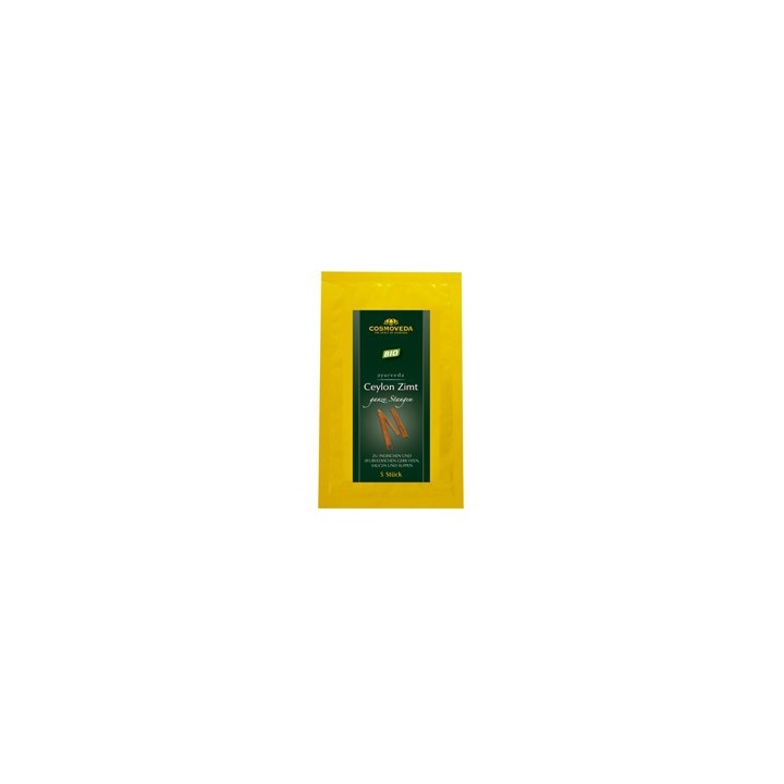 Organic Cinnamon Ceylon sticks 5 pcs