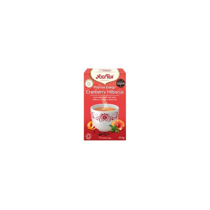 Herbata Pozytywna Energia  17 torebek, Yogi Tea Bio
