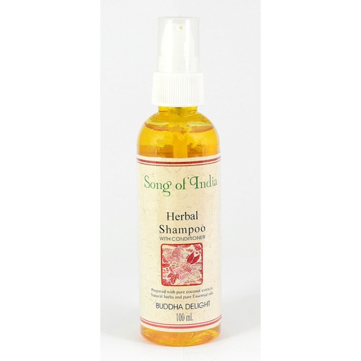 Sandałowy ziołowy szampon z odżywką do włosów  100ml Song of India 