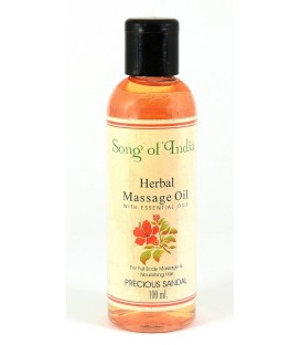 Sandałowy olejek do opalania masażu 100ml Song of India