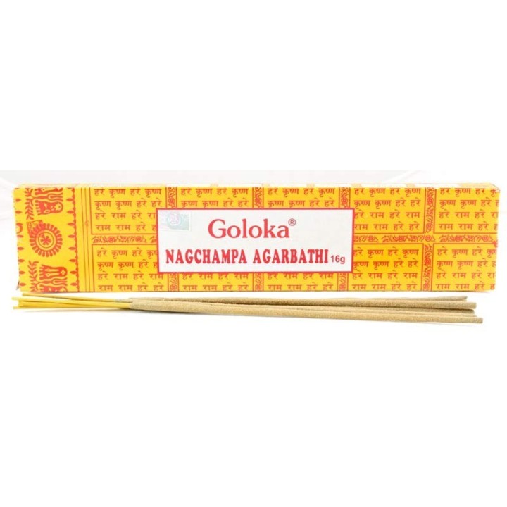 Oryginalne Kadzidła NAG CHAMPA Goloka 16 G