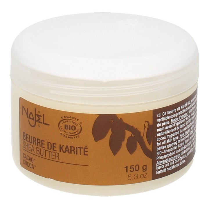 Organiczne masło shea kakaowe  150g Najel