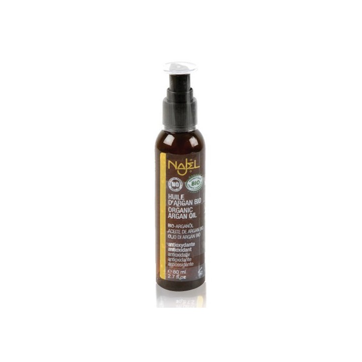 Organiczny Olej Arganowy  - 80ml Najel (Ecocert)
