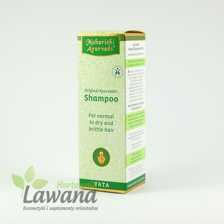 Ziołowy szampon do włosów suchych i łamliwych Vata 200ml  Maharishi Ayurveda (BDIH)