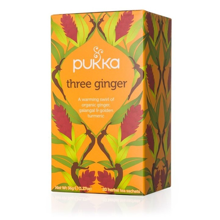 Herbata Pukka Three Ginger 20 torebek Pukka