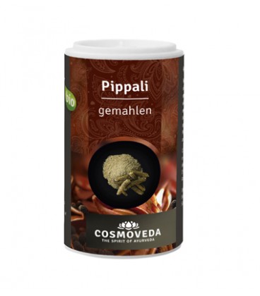 Pieprz długi Pippali ORGANICZNY - sproszkowany 35g Cosmoveda