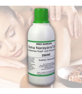 Mahanarayana Thailam Sree Sankara, ajurwedyjski olej do masażu, 250 ml