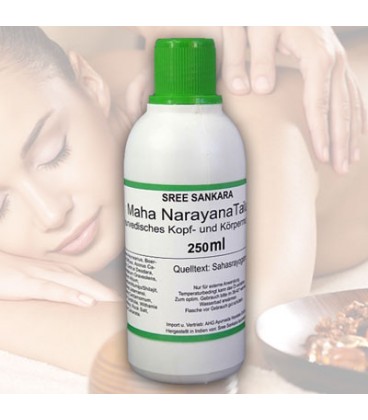 Mahanarayana Thailam ajurwedyjski olej do masażu 250 ml Sree Sankara - zdjęcie główne produktu