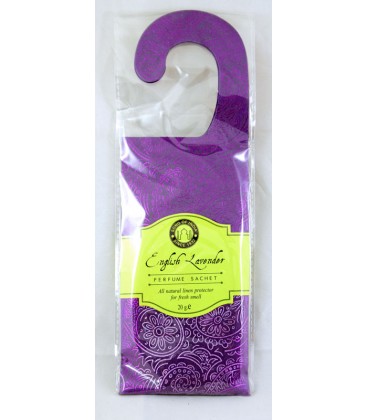 Saszetka zapachowa z zawieszką English Lavender Song of India