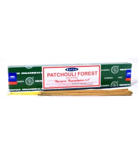 Kadzidła orientalne patyczki PATCHOULI FOREST 15g Satya