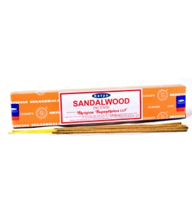 Kadzidła Sandalwood Drzewo sandałowe 14 patyczków 15g SATYA Bombaj