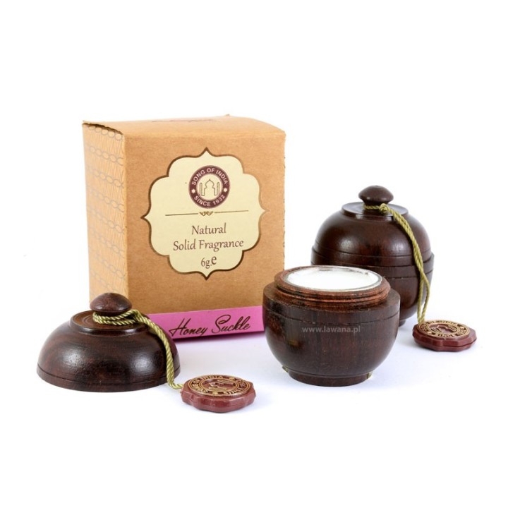 Perfumy w szkatułce z drzewa różanego WICIOKRZEW 6g Song of India