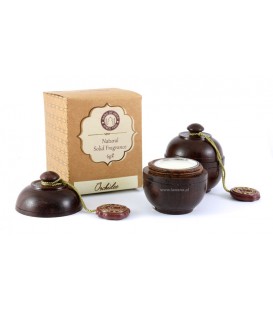 Perfumy w szkatułce z drzewa różanego ORCHIDEA 6g Song of India