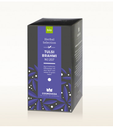 BIO Herbata Tulsi Brahmi 17 saszetek x 1,8g Cosmoveda