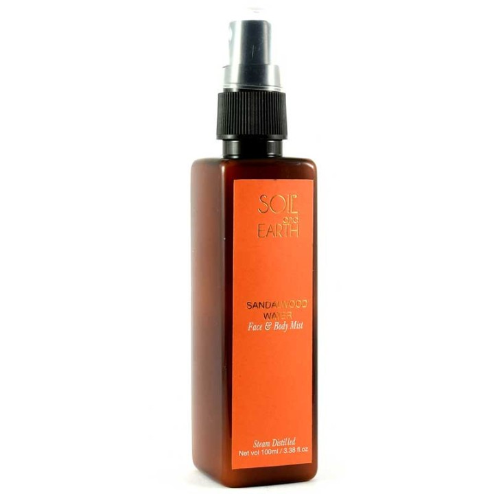 SOIL AND EARTH SANDALWOOD WATER 100ml