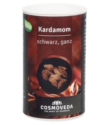 Ziarna Czarnego Kardamonu ORGANICZNY 40g Cosmoveda