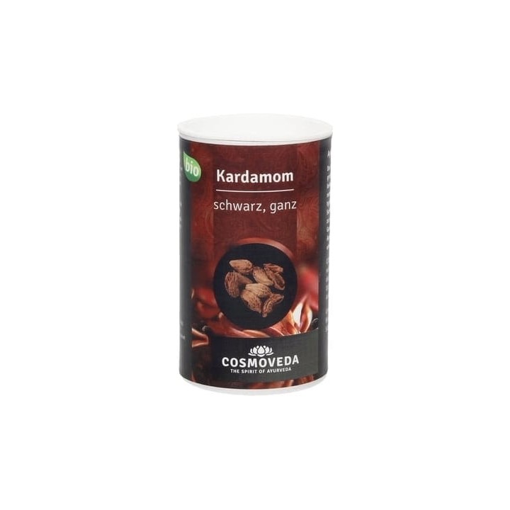 Ziarna Czarnego Kardamonu ORGANICZNY 40g Cosmoveda