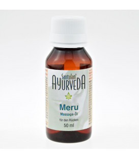 Kojący olejek do masażu kręgosłupa Kundalini (Meru) Oil 50 ml Santulan