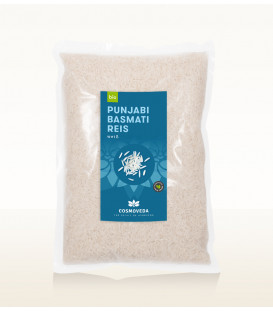 Ryż Basmati Biały Punjabi BIO 1kg Cosmoveda