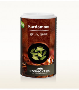 Zielony Kardamon BIO Cały Sri Lanka 20g Cosmoveda