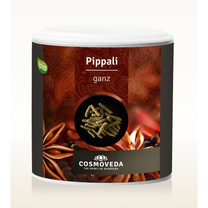 Pieprz długi Pippali ORGANICZNY - cały 100g Cosmoveda