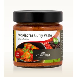 Pikantna Pasta Curry 160g Cosmoveda BIO