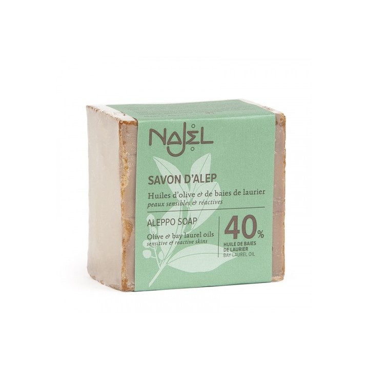 Mydło oliwkowo-laurowe Aleppo 200g (40% oleju laurowego) Najel
