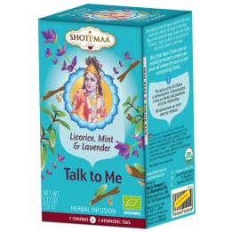 Herbata na 5 czakrę (Talk to Me: lawenda, lukrecja i mięta),16 torebek  Shoti Maa 