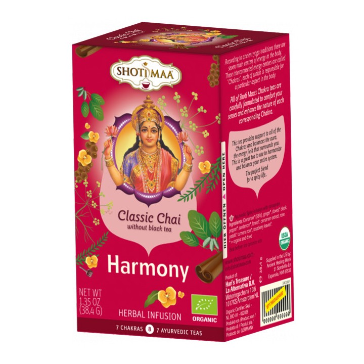 Klasyczna Herbata Harmonizująca Aurę (Harmony) - 16 torebek,Shoti Maa