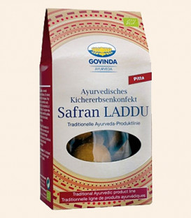 Saffron Laddu organic comfit, 120 g