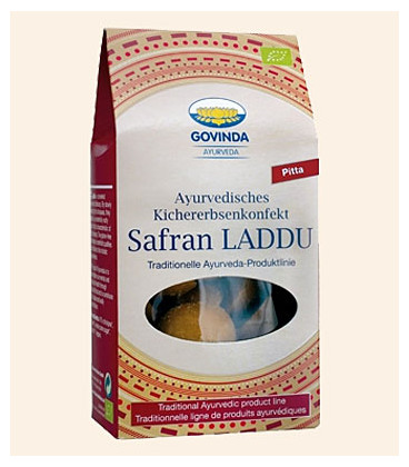 Saffron Laddu organic comfit, 120 g