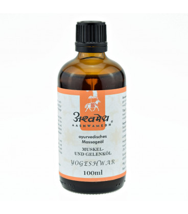 Olejek na mięśnie i stawy Yogeshwar Ayurveda, 100 ml