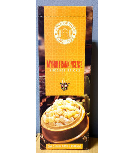 Tradycyjne indyjskie kadzidła MIRRA i FRANKINCENSE Song of India 20g
