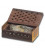 5 g. Oudh Amber Fragrant Rock Perfume in Wooden Box Inlaid with Brass Plate RE05-OOM
