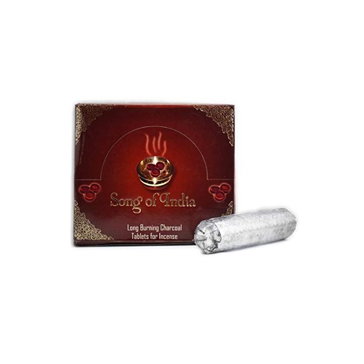Tabletki Węgielki do spalania w Shishy 10 sztuk 30mm Song of India CHP10