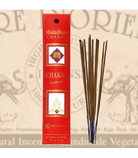 Muladhara Chakra Incense Fiore D'Oriente 12 g, 8 pcs.