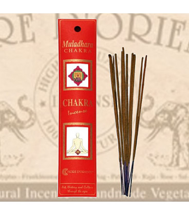 Muladhara Chakra Incense Fiore D'Oriente 12 g, 8 pcs.