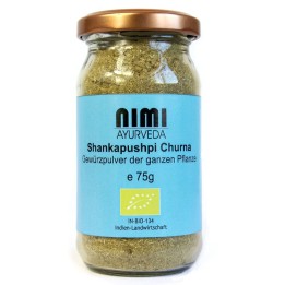 Shankapushpi Churna organic (Nimi Ayurveda), 75 g