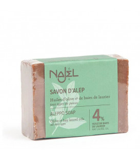 Mydło oliwkowo laurowe Aleppo 155g (4% oleju laurowego) Najel