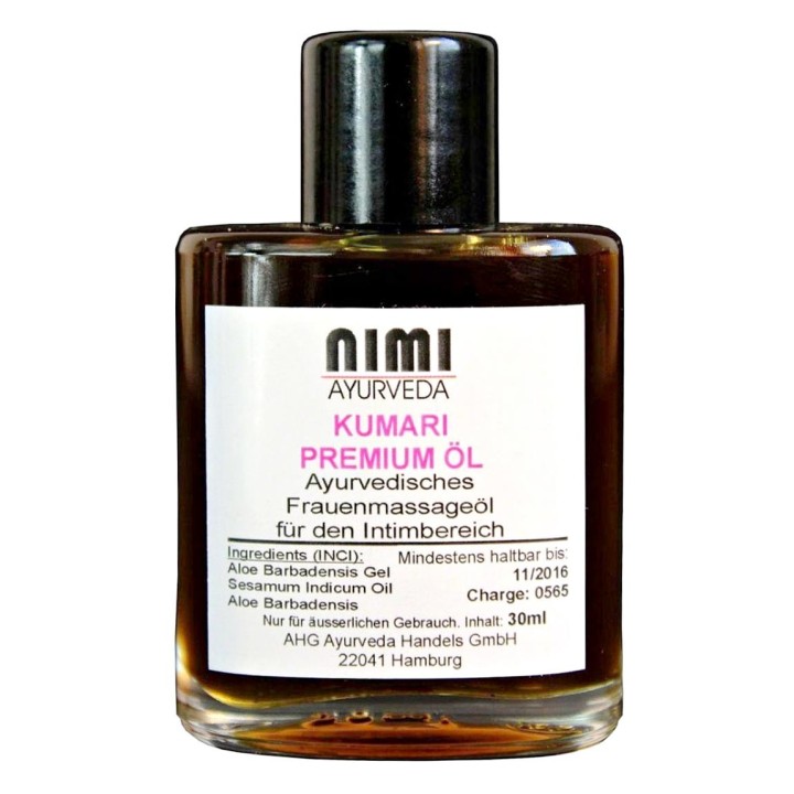 Kumari Oil - olejek do masażu intymnego dla kobiet 30 ml Nimi Ayurveda
