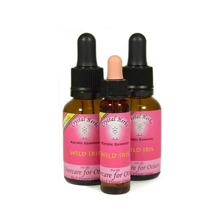 Esencja karmiczna Dziki Irys, 10 ml, Crystal Herbs