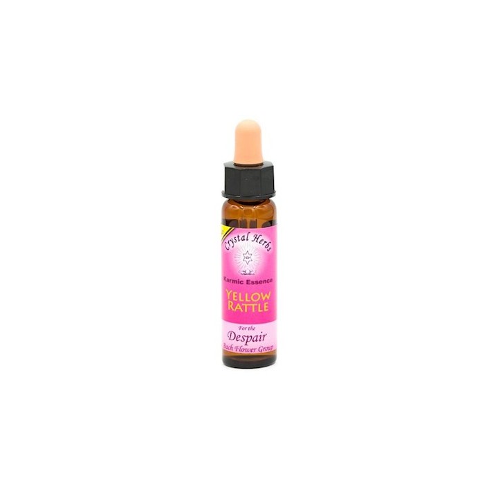 Esencja karmiczna Yellow Rattle, Przygnębienie i rozpacz, 10 ml, Crystal Herbs