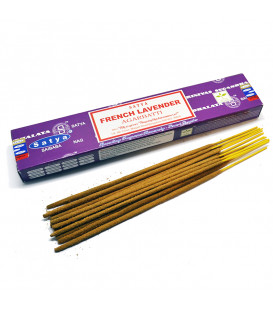 Kadzidła Lawendowe French Lavender 15g Satya Kojące wysublimowane ziołowe