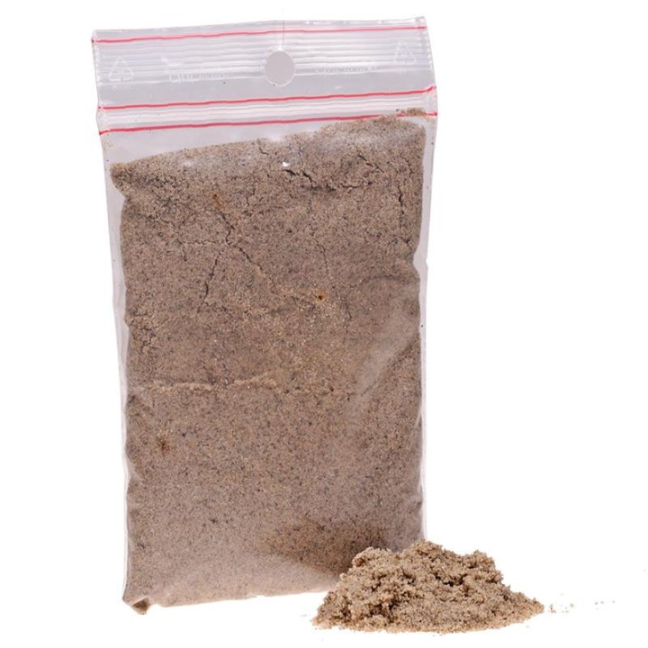 Srebrzysty Piasek pod tabletkę węglową do rozpalania kadzidła - 150g