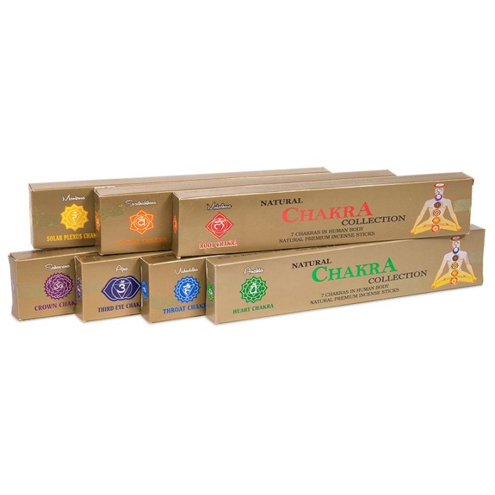 Incense 7 Chakra collection -- 15 g