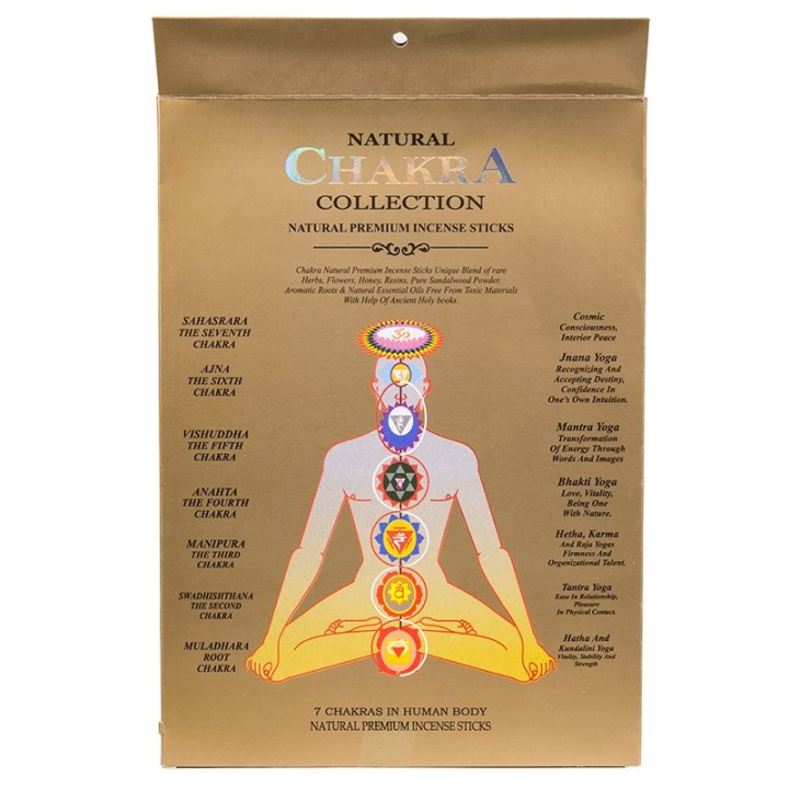 Incense 7 Chakra collection -- 15 g