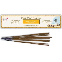 Kadzidło Benzoin Syjam - 10szt. patyczków, 30 g Marco Polo's Treasures - ECOCERT