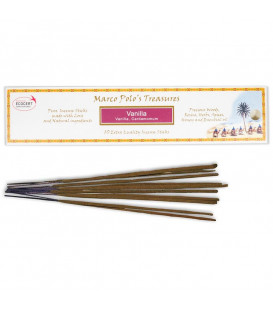 Kadzidło Vanilla waniliowe - 10szt. patyczków, 30 g Marco Polo's Treasures - ECOCERT